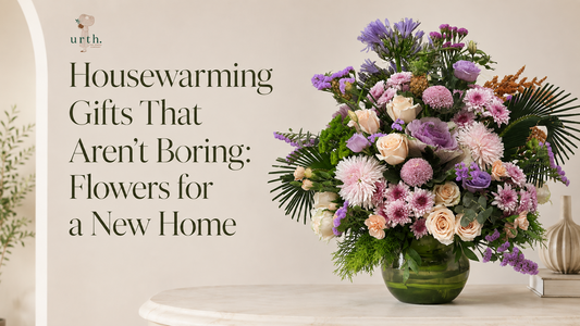 Housewarming Gifts That Aren't Boring: Flowers for a New Home
